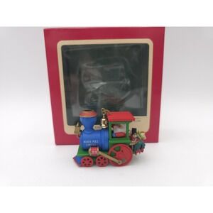 Christmas Express Train Ornament Vintage 1990 Summit Heirloom Collector's